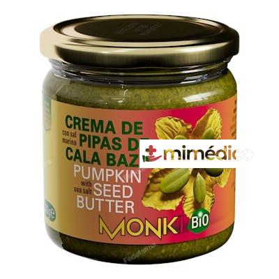 CREMA SEMILLAS CALABAZA 330GR. BIO MONKI