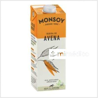 BEBIDA VEGETAL DE AVENA 1LT 6UDS. BIO MONSOY