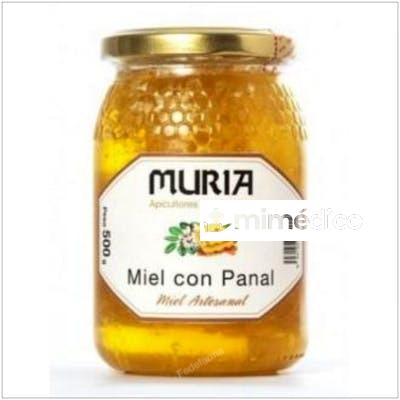 MIEL CON PANAL 500GR. MURIA