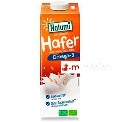 BEBIDA VEGETAL DE AVENA CON OMEGA 3 1LT 8UDS. BIO NATUMI