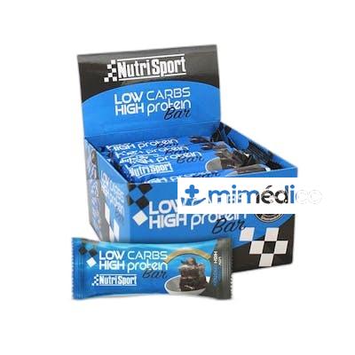 LOW CARBS HIGH PROTEIN COOKIES-CREAM 16BARRITAS NUTRISPORT
