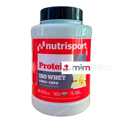 ISO WHEY CERO CERO VAINILLA 1KG. NUTRISPORT
