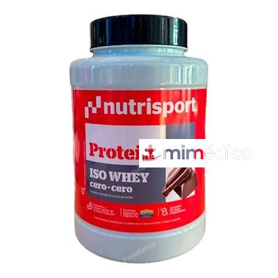 ISO WHEY CERO CERO CHOCOLATE 1KG. NUTRISPORT