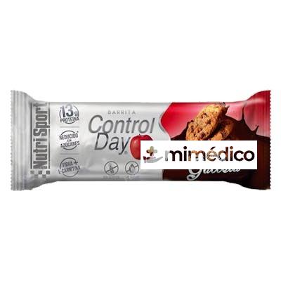 BARRITA BROWNIE CONTROLDAY CAJA 28UDS. NUTRISPORT