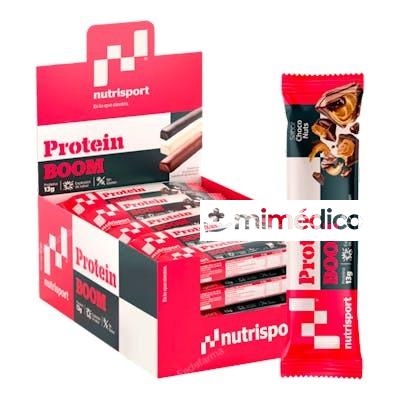 PROTEIN BOOM BARRITAS CHOCOPEANUTS 24UD. NUTRISPORT