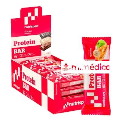 BARRITA PROTEICA YOGUR-APPLE-PIE 24UDS.  NUTRISPORT