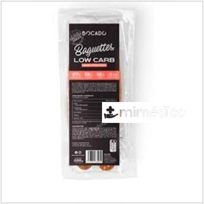 BOCADO BAGUETTES LOW CARB HIGH PROTEIN 2UDS. BOCADO