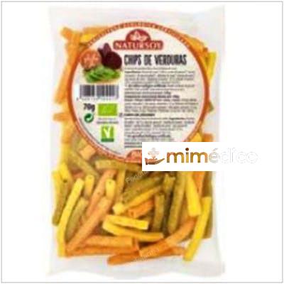 CHIPS DE VERDURAS 70GR. BIO NATURSOY