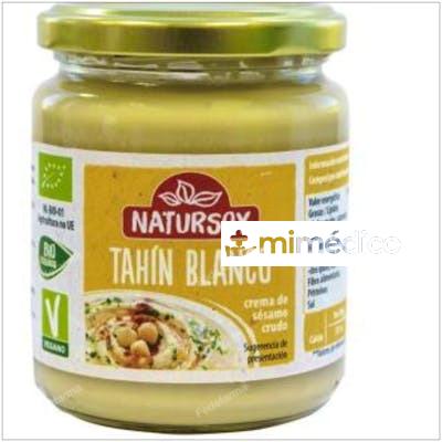 TAHIN BLANCO CRUDO 250GR. NATURSOY