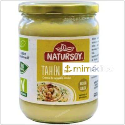 TAHIN BLANCO CRUDO 500GR. NATURSOY