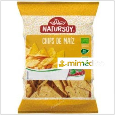 CHIPS DE MAIZ 125GR. BIO VEGAN NATURSOY