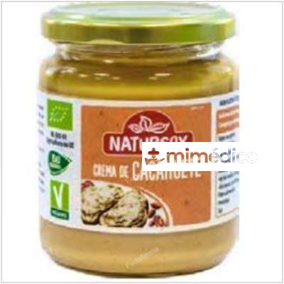 CREMA DE CACAHUETE SIN SAL 250GR. BIO  NATURSOY