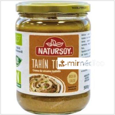 TAHIN TOSTADO 500GR. BIO NATURSOY