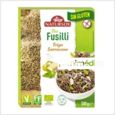 FUSILLI DE TRIGO SARRACENO 500GR. BIO SG NATURSOY