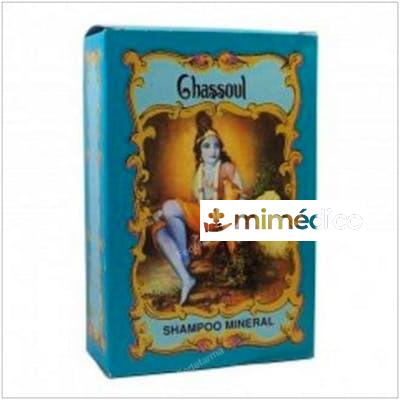 CHAMPU MINERAL GHASSOUL POLVO 100GR. ECO RADHE SHYAM