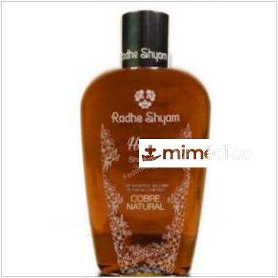 CHAMPU HENNA COLOR COBRE 250ML. RADHE SHYAM