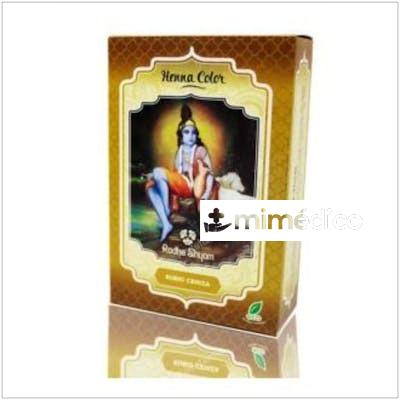 HENNA POLVO RUBIO CENIZA 100GR. RADHE SHYAM