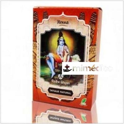 HENNA POLVO TATUAJE 100GR. ECO RADHE SHYAM
