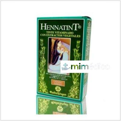 HENNATINT CASTANO DORADO 60ML. RADHE SHYAM