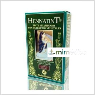 HENNATINT CASTANO OSCURO 60ML. RADHE SHYAM