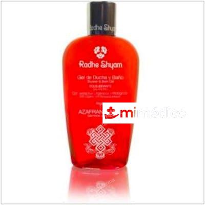 GEL DE BANO AZAFRAN MIEL EQUILIBRANTE 250ML. RADHE SHYAM