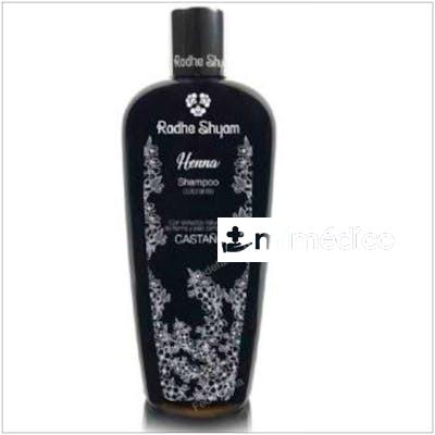 CHAMPU HENNA COLOR CASTANO 400ML. RADHE SHYAM