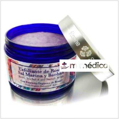 EXFOLIANTE DE ROSAS SAL MARINA Y BAOBAB 300GR. RADHE SHYAM