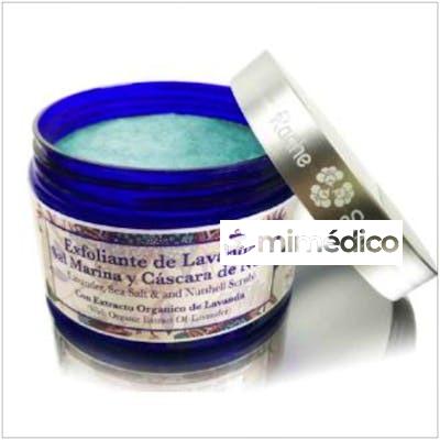 EXFOLIANTE DE LAVANDA SAL MARINA Y NUEZ 300GR. RADHE SHYAM