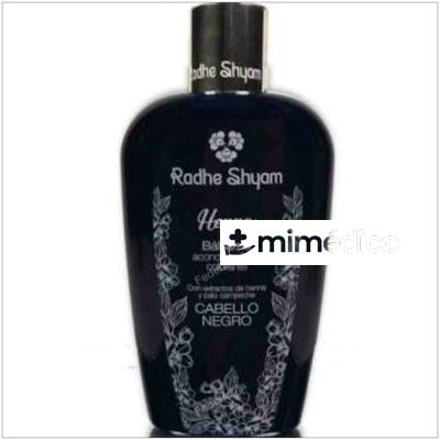 BALSAMO ACONDICIONADOR HENNA COLOR NEGRO 250ML. RADHE SHYAM