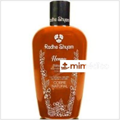 BALSAMO ACONDICIONADOR HENNA COLOR COBRE 250ML. RADHE SHYAM