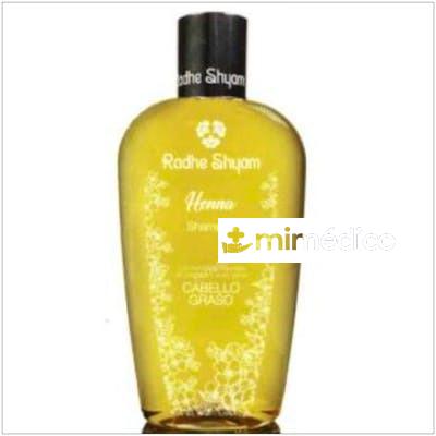 CHAMPU HENNA CABELLO GRASO 250ML. RADHE SHYAM