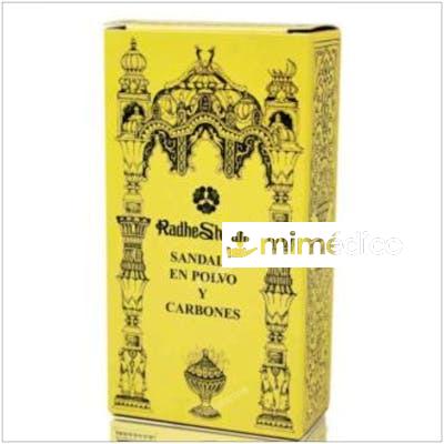 INCIENSO SANDALO Y CARBONES 100GR. RADHE SHYAM