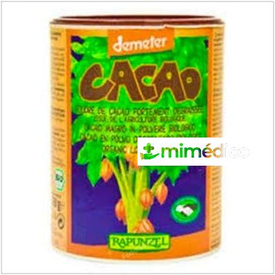 CACAO DESGRASADO POLVO 250GR. BIO S/A VEGAN RAPUNZEL