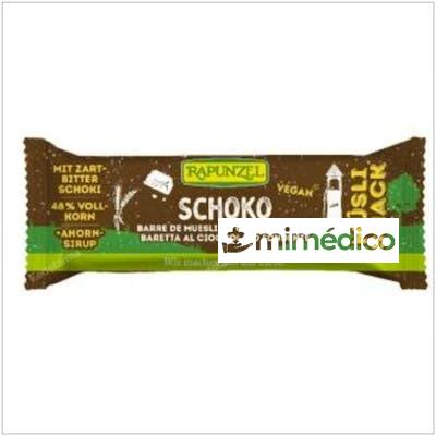 BARRITA MUESLI CON CHOCOLATE NEGRO 50GR. BIO RAPUNZEL