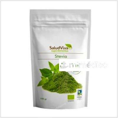 STEVIA POLVO DE HOJA SECA 100GR. BIO SG S/A VEGAN SALUD VIVA
