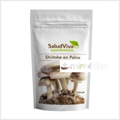SHITAKE EN POLVO 125GR. BIO SG VEGAN SALUD VIVA