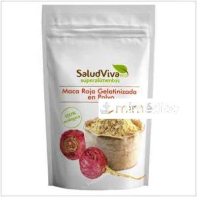 MACA ROJA GELATINIZADA POLVO  250GR. ECO SG SALUD VIVA