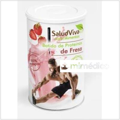 BATIDO DE PROTEINAS FRESA 320GR. ECO SALUD VIVA