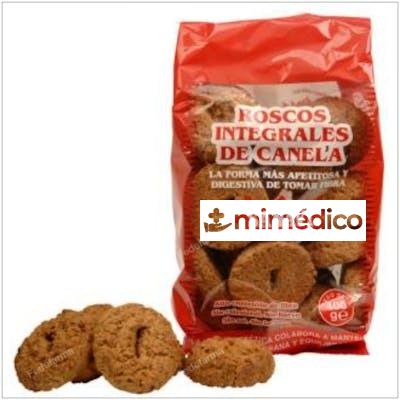 ROSCOS  DE CANELA INTEGRALES  400GR 12UDS. SANAVI