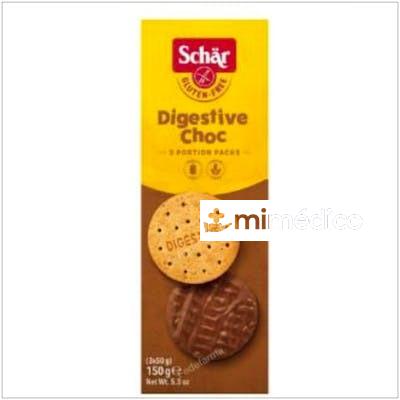 GALLETAS DIGESTIVE CHOCO 150GR. SG DR. SCHAR