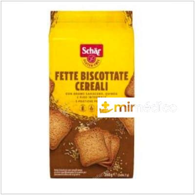 BISCOTES CON CEREALES FETTE  250GR .SG DR. SCHAR