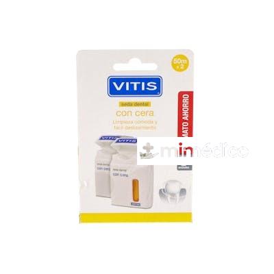 PACK VITIS SEDA CON CERA 2X50METROS VITIS