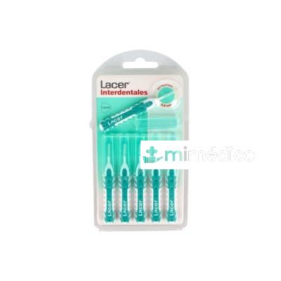 INTERDENTAL LACER EXTRAFINO RECTO TURQUESA 6UD. LACER