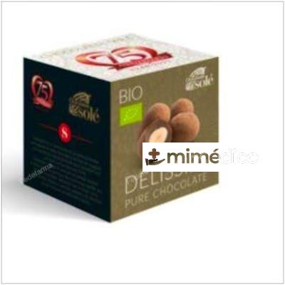 DELISSIES CHOCOLATE CON ALMENDRA TOSTADA 80GR. BIO CHOCOLATES SOLE