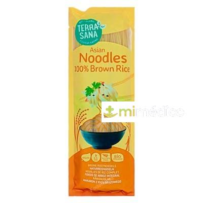FIDEOS DE ARROZ NOODLES INTEGRAL 250GR. TERRASANA