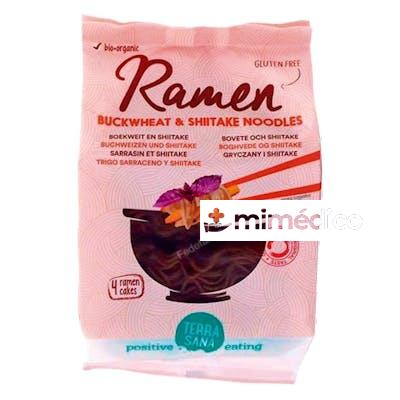 FIDEOS RAMEN DE TRIGO SARRACENO CON SHITAKE 280GR. TERRASANA