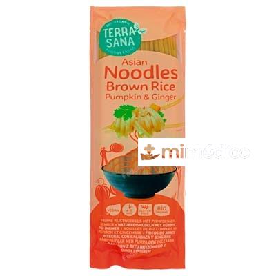 FIDEOS DE ARROZ CALABAZA Y JENGIBRE NOODLES 250GR. TERRASANA
