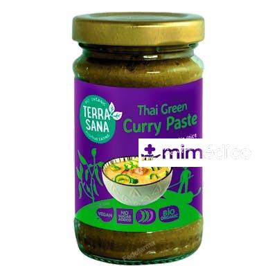 PASTA DE CURRY VERDE TAILANDESA 120GR. BIO VEGAN TERRASANA