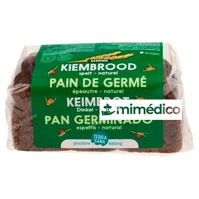 PAN DE ESPELTA GERMINADO 400GR. VEGAN. TERRASANA