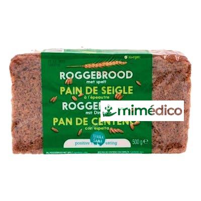 PAN ALEMAN DE CENTENO Y ESPELTA 500GR. VEGAN TERRASANA
